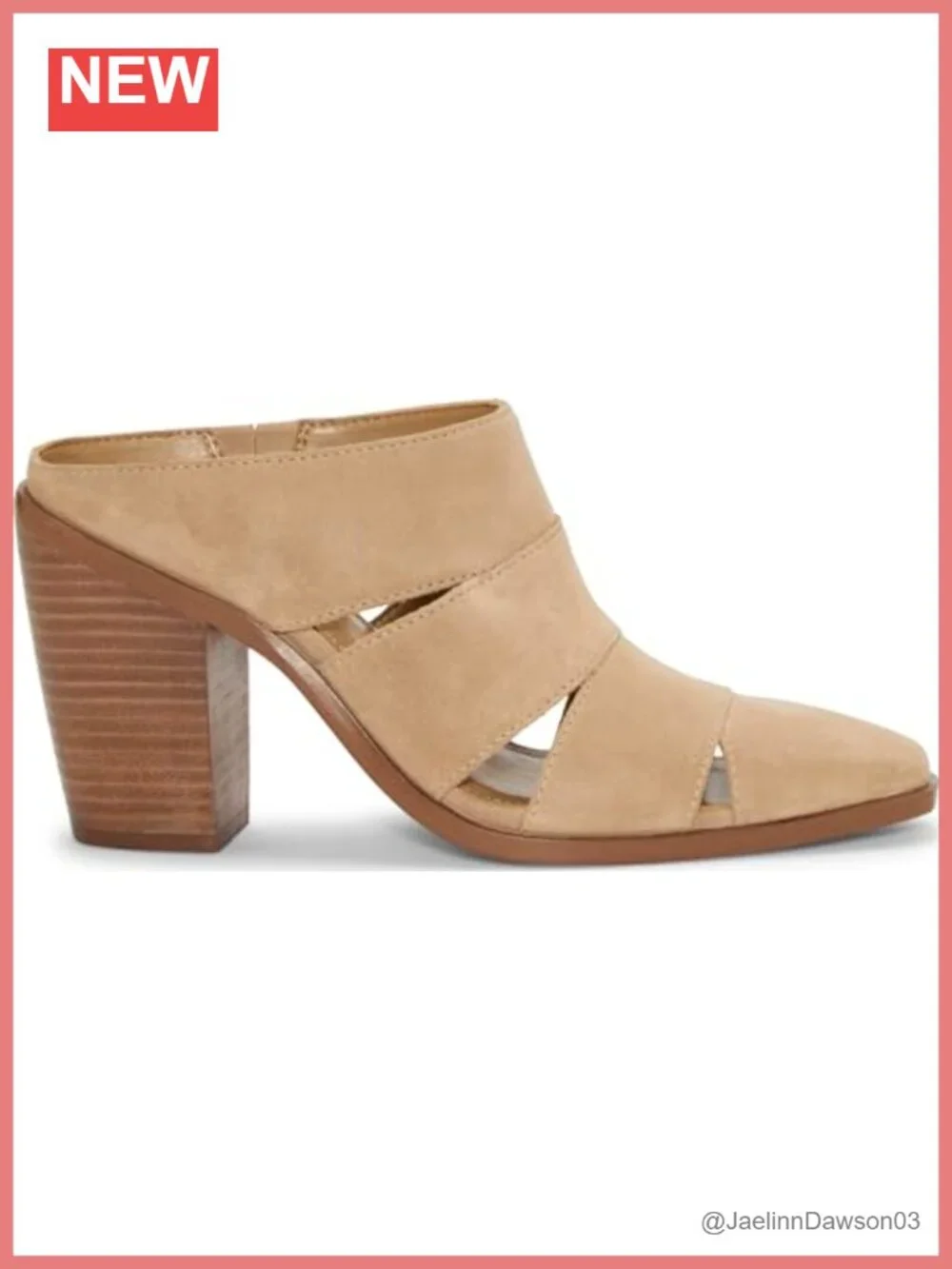 Suede Pointed Toe Block Heel Formal Pump Women's